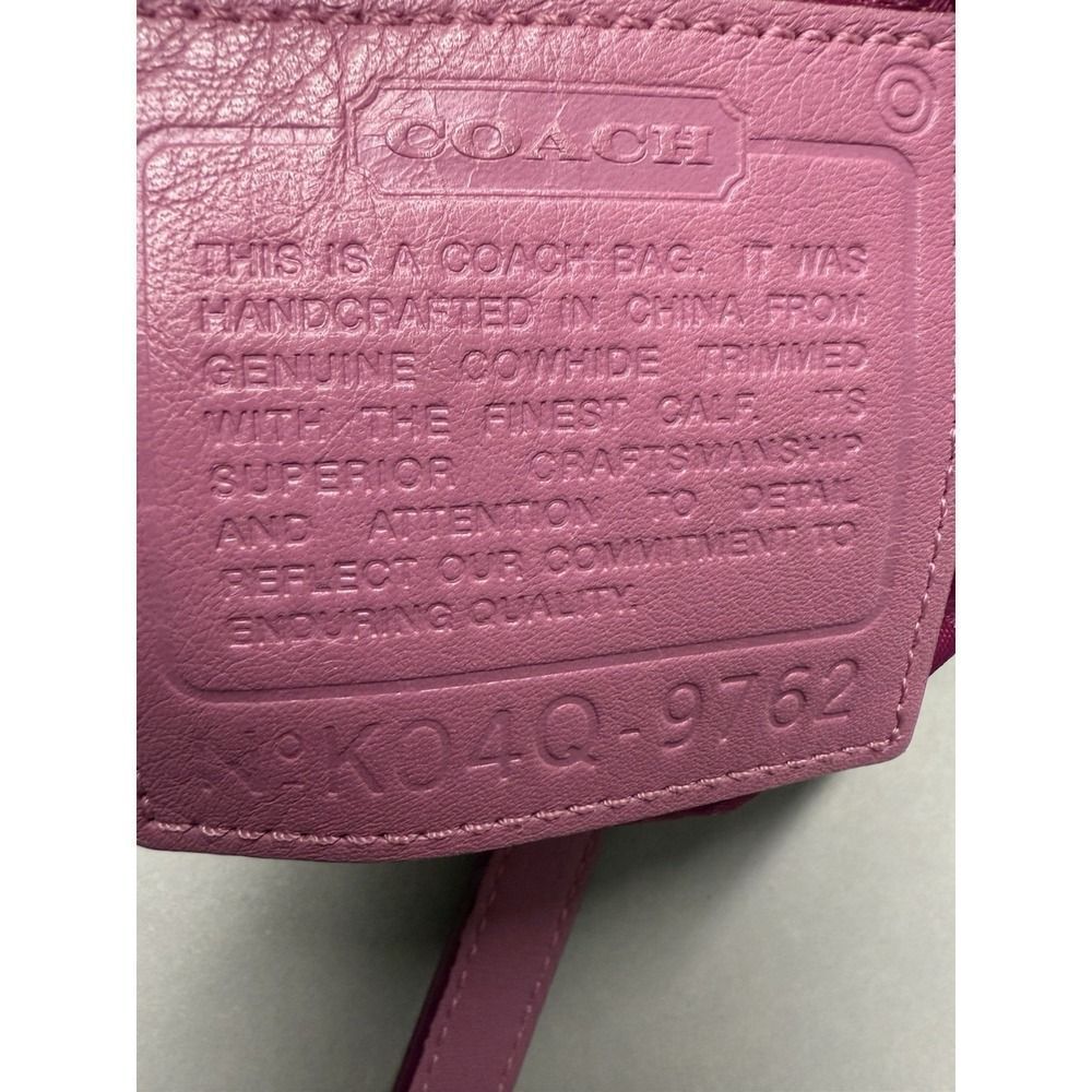 Vintage Coach Leatherware Gallery Tote bag. Barbie Pink. 9762 - Picture 6 of 16